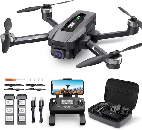 Amazon.com: TENSSENX GPS Drone with 4K EIS UHD 130 FOV Camera for Adults Beginner, TSRC M7 FPV ...