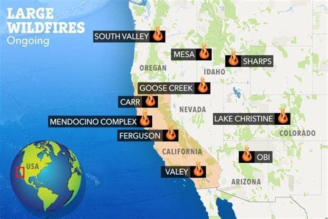 California wildfires 2018 - locations, victims, causes and why they ...