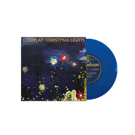 Coldplay - Christmas Lights (7" Blue Vinyl) | MusicZone | Vinyl Records Cork | Vinyl Records Ireland