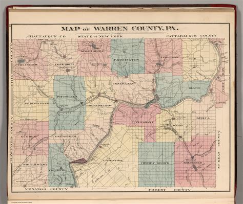 Warren County, Pennsylvania. - David Rumsey Historical Map Collection