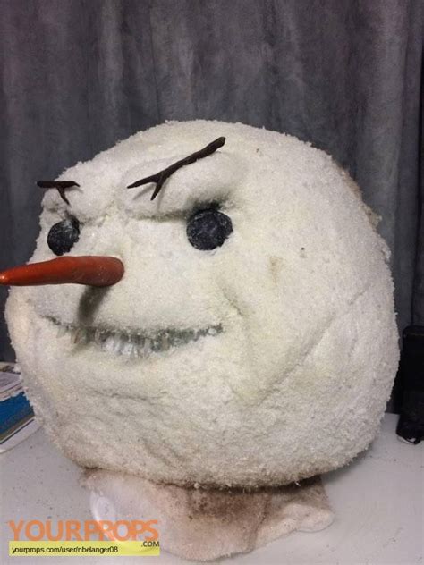 Jack Frost 2: Revenge of the Mutant Killer Snowman jack frost snowman head original movie prop