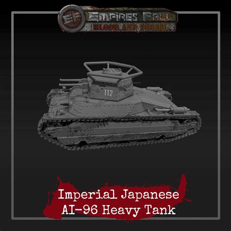 Imperial Japanese AI-96 Heavy Tank - Gaddis Gaming