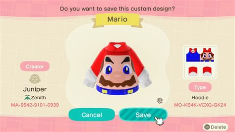 ACNH Mario Designs - Best Mario Path, Floor, Cloth Custom Designs In ...