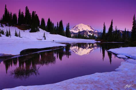 M174 Surise Mt Rainier and Tipsoo Lake, Washington | Randall J Hodges Photography