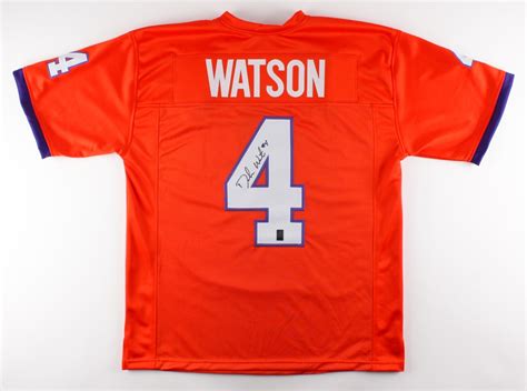 Deshaun Watson Signed Clemson Tigers Jersey (Watson Hologram) | Pristine Auction