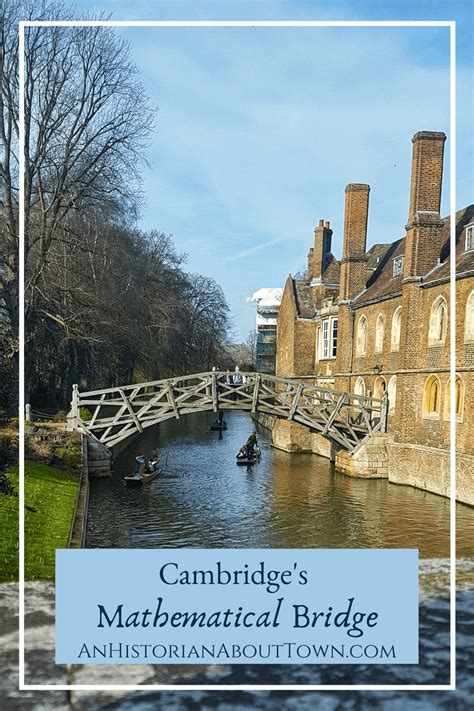 History Bite: The Mathematical Bridge in Cambridge | An Historian About ...