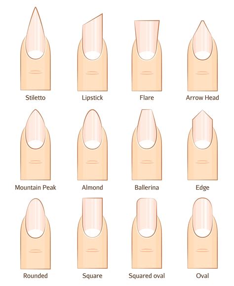 Nail Shapes Guide: Find Your Perfect Style! - Laos Nail Lounge