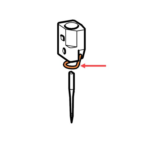 Needle Clamp Thread Guide for Multi-Needle Embroidery Machines | XC7020051 - iShopTops.com