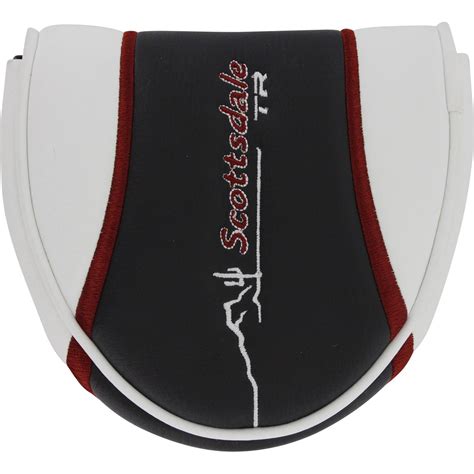 Ping Scottsdale TR Mallet Putter Black / White / Maroon Headcover Golf Accessory at GlobalGolf.com