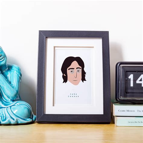 John Lennon, Beatles A5 Art print – Urban Makers