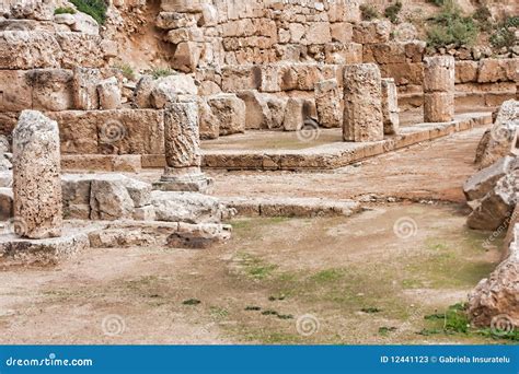 Temple of Hera stock image. Image of archeological, heraion - 12441123