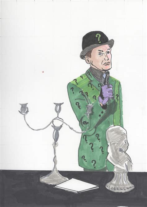 Frank Gorshin as The Riddler by jgarzten3 on DeviantArt