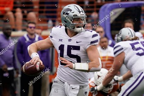 KANSAS STATE QUARTERBACK WILL HOWARD 15 Editorial Stock Photo - Stock Image | Shutterstock