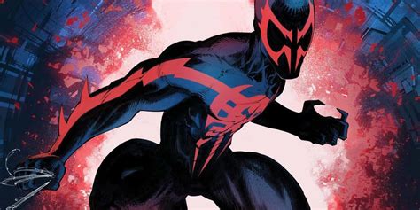 Spider-Man 2099 Fan Art Showcases Marvel's Dark Spider-Verse Future