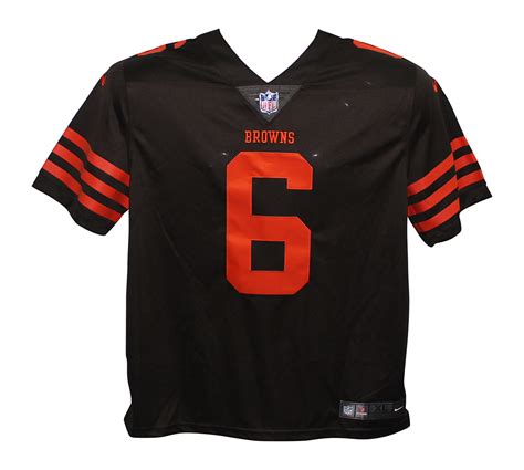 Baker Mayfield Autographed Cleveland Browns Nike Vapor XL Jersey BAS ...