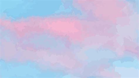 Download Minimalist Pink Blue Cotton Candy Wallpaper | Wallpapers.com