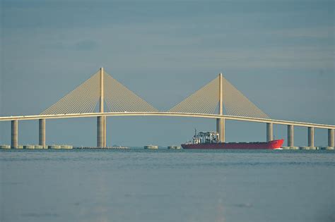 Sunshine Skyway Bridge Photograph by Geoffrey Bolte