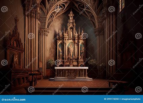 A View of Santa Rosa De Lima Basilica S Interior Stock Photo - Image of ceiling, city: 299174250