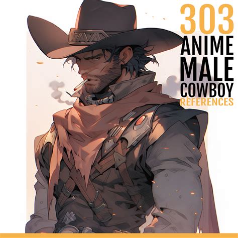 ArtStation - 303 Anime Male Cowboy