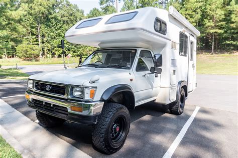 This Rare 1994 Toyota Hilux Overland Camper On Bring a Trailer Was ...