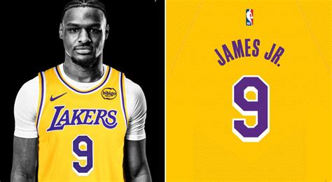 NBA: Bronny James to wear No. 9 jersey with Lakers