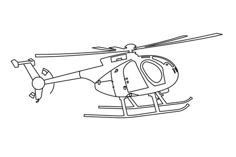 Free Printable Helicopter Coloring Pages For Kids