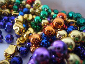 Parade Float Supplies - Mardi Gras Beads in Bulk - Beads by the Dozen