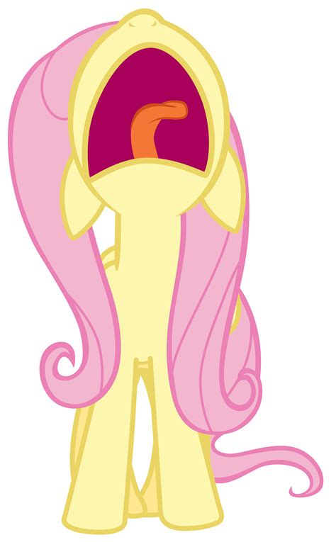 Fluttershy yelling by Tardifice on DeviantArt