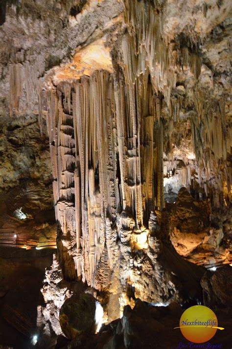 Nerja caves of Malaga with hanging stalagmites. #nerja #malaga #andalusia #spain # ...