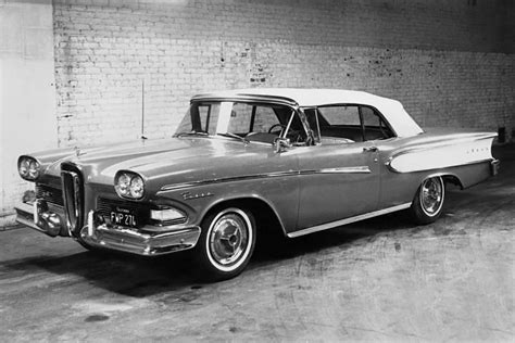 What Happened to the Car Industry's Most Famous Flop? | Edsel, Edsel ford, Ford convertible