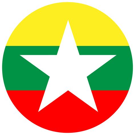 signo de icono de bandera de myanmar 10251206 PNG