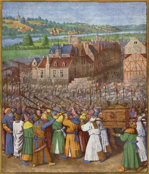 Battle of Jericho - Jean Fouquet - WikiArt.org