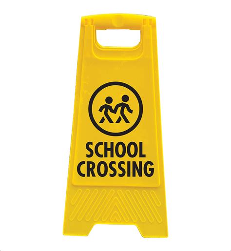 Yellow A-Frame - School Crossing – New Signs