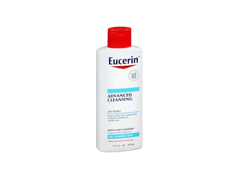 Eucerin Advanced Cleansing Body & Face Cleanser, 16.9 oz Ingredients and Reviews