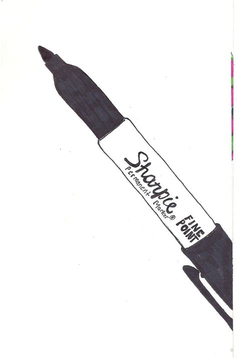 A sharpie marker by XBlueberryBirdX on DeviantArt