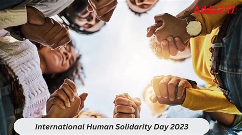 International Human Solidarity Day 2023: Date, Theme, History and Significance