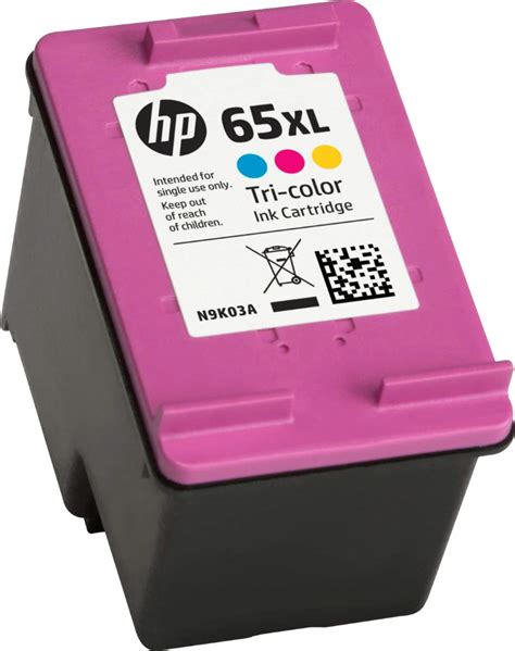 HP 65XL High-Yield Ink Cartridge Multicolor N9K03AN#140 - Best Buy