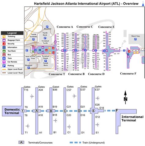 Navigating The Hub: A Comprehensive Guide To The Atlanta Airport ...