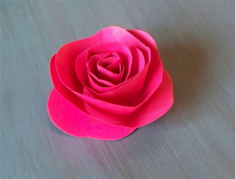 How To Craft Paper Roses Rose Make Diy Flowers Crafts Papercraft Easy Cut Steps Cost Rosettes ...