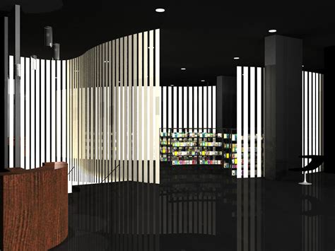 Interior Design of a Bookstore :: Behance