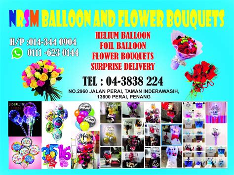Balloon Shop & Bouquet Delivery | Butterworth