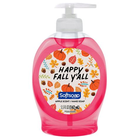 Softsoap Liquid Hand Soap, Apple Scent Fall Pump, 5.5 oz - Walmart.com