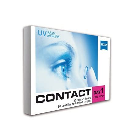 Contact Day 1 Easy Wear daily disposable contact lenses