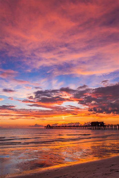 Naples Sunset | Naples Pier, Naples, Florida | Joseph C. Filer Photography