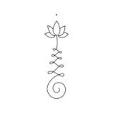 unalome lotus flower meaning - Google Search | Arrow tattoos, Tattoos ...