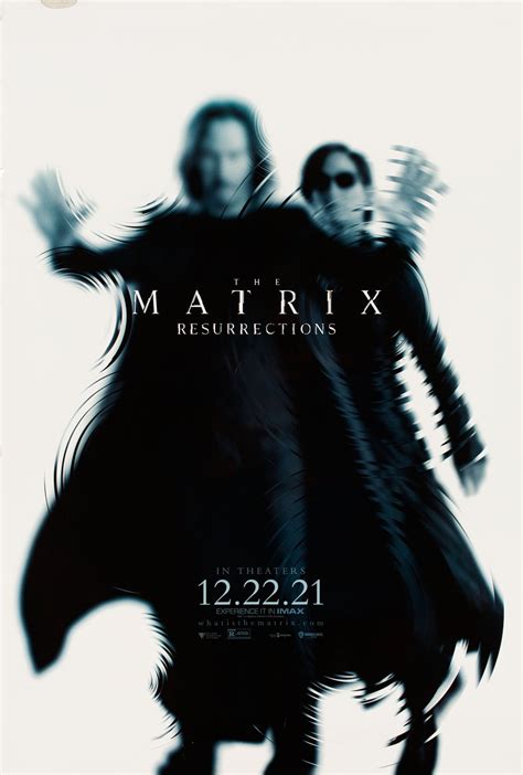 The Matrix Resurrections Original 2021 U.S. One Sheet Movie Poster - Posteritati Movie Poster ...