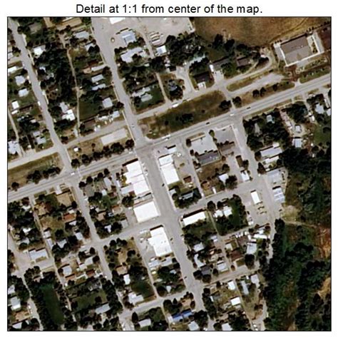 Aerial Photography Map of Joliet, MT Montana