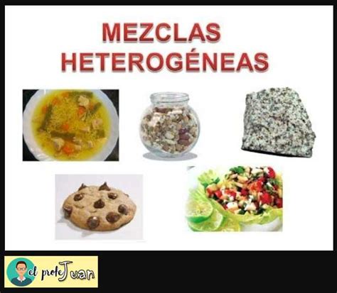 Ejemplos De Mezclas Heterogeneas