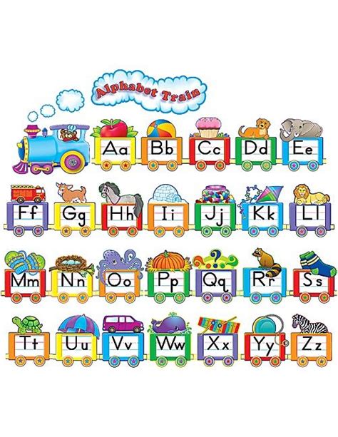 Alphabet Train Bulletin Board Display Set (TCR4421) « Products ...