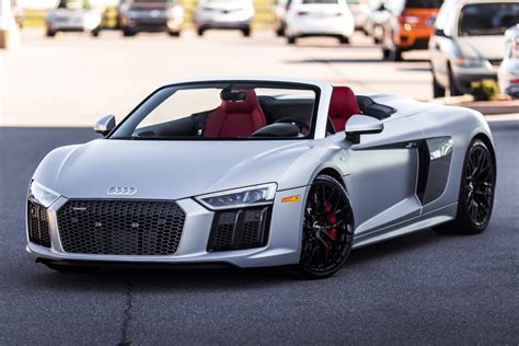 116-Mile 2018 Audi R8 V10 Spyder for sale on BaT Auctions - sold for ...